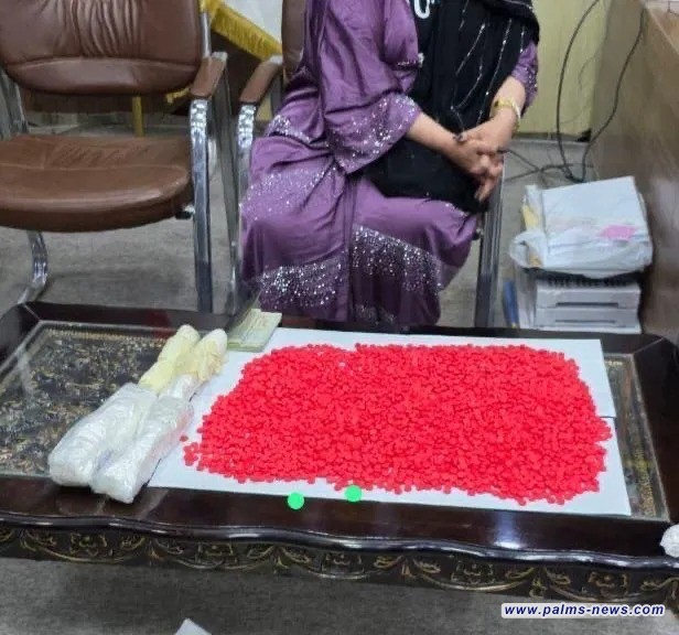 ضبط مسافرة عراقية حاولت تهريب 1 كغم ونحو 4 آلاف حبة مخدرة بمنفذ حدودي مع إيران